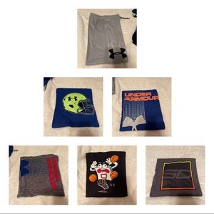 Boys Under Armour Bundle 6 pcs